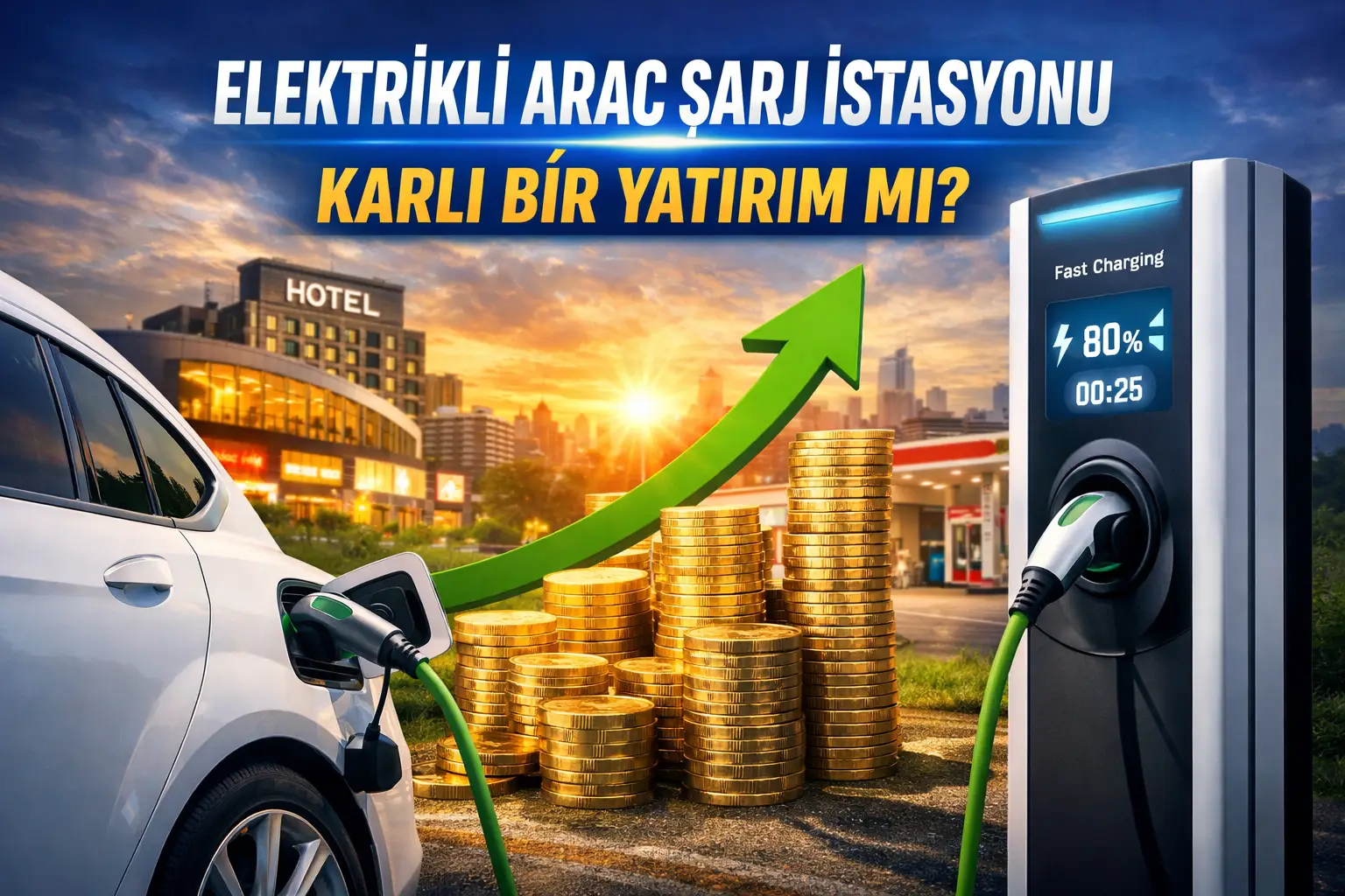 Elektrikli Araç Şarj İstasyonu Kurmak Karlı Bir Yatırım mı?