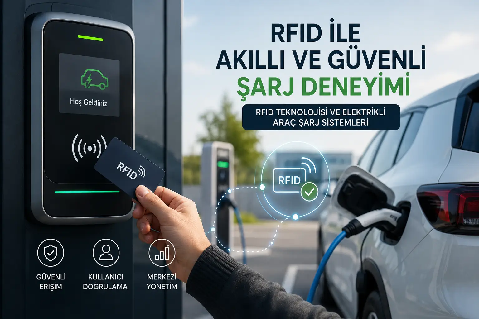 RFID ile Elektrikli Araç Şarj Sistemi Nasıl Çalışır?
